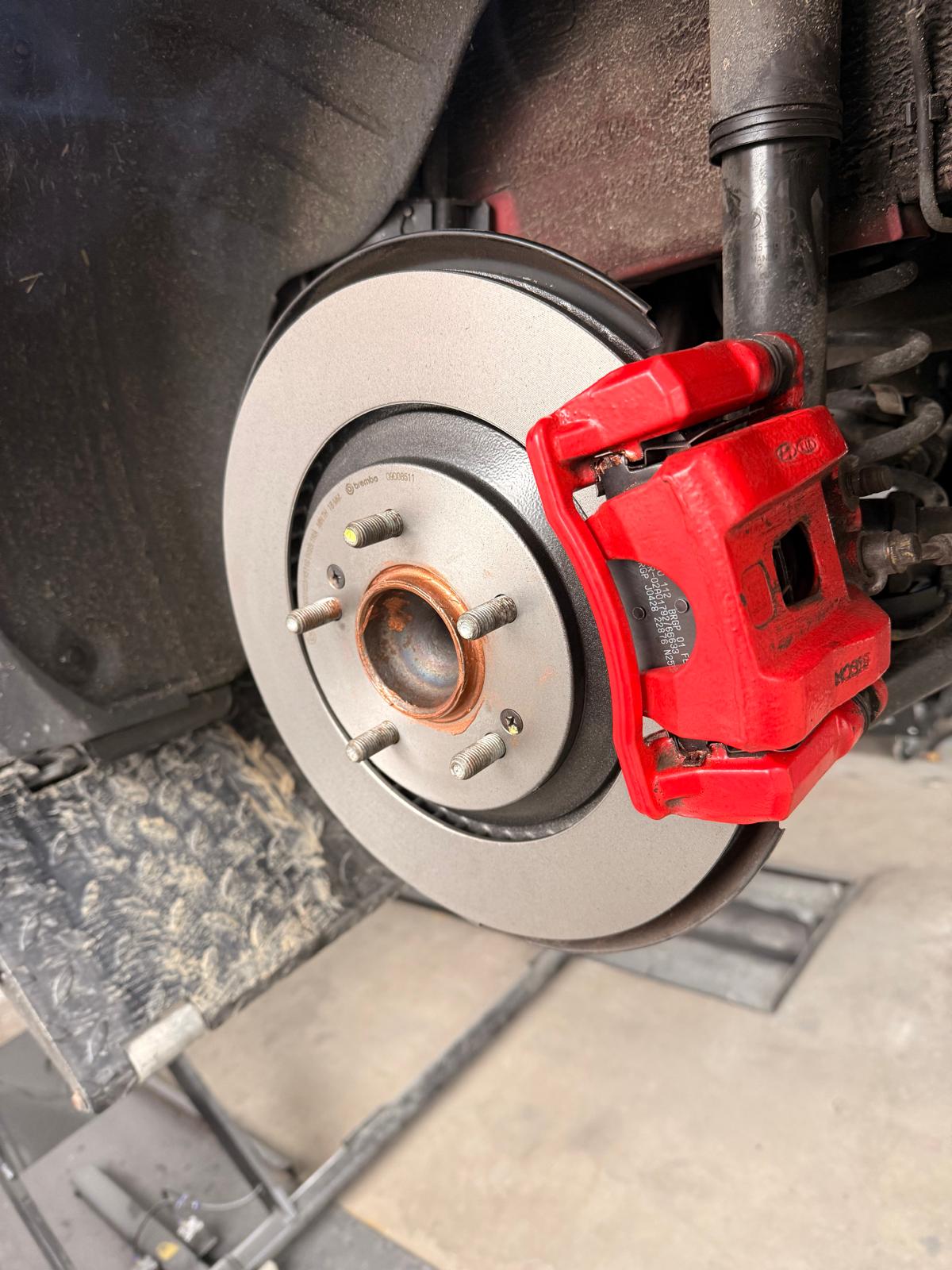 Peinture étrier de frein